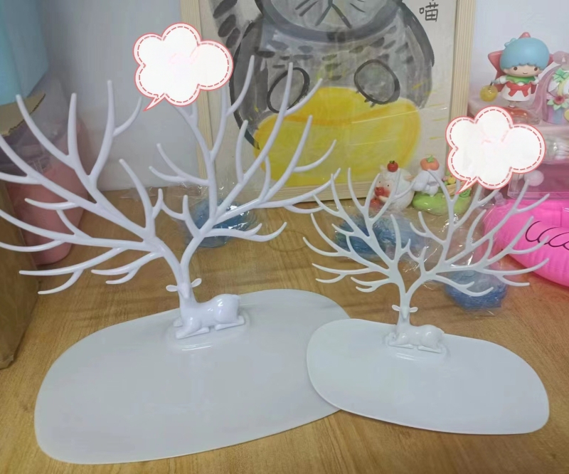 Határokon átnyúló szarvas ékszertartó agancs fa alakú fülbevalók nyaklánc kiállítási állvány szarvas agancs befejező akasztó kiállítás