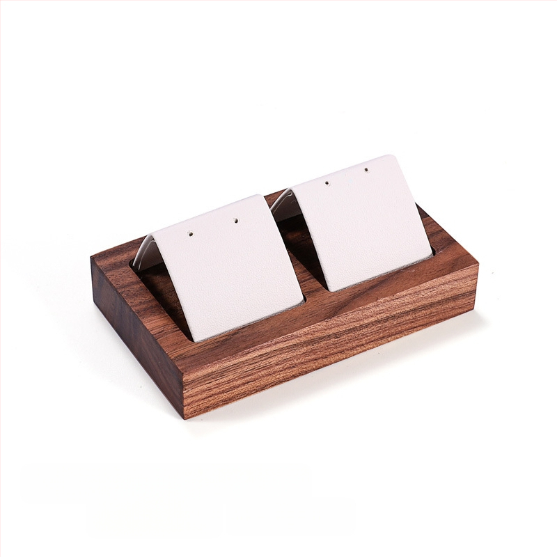 Dió ékszerállvány Retro egyszerű stílusú fülbevaló-kiállító állvány Ékszerpult Arany és ezüst fülbevalók Fülbevaló-kiállító kellékek