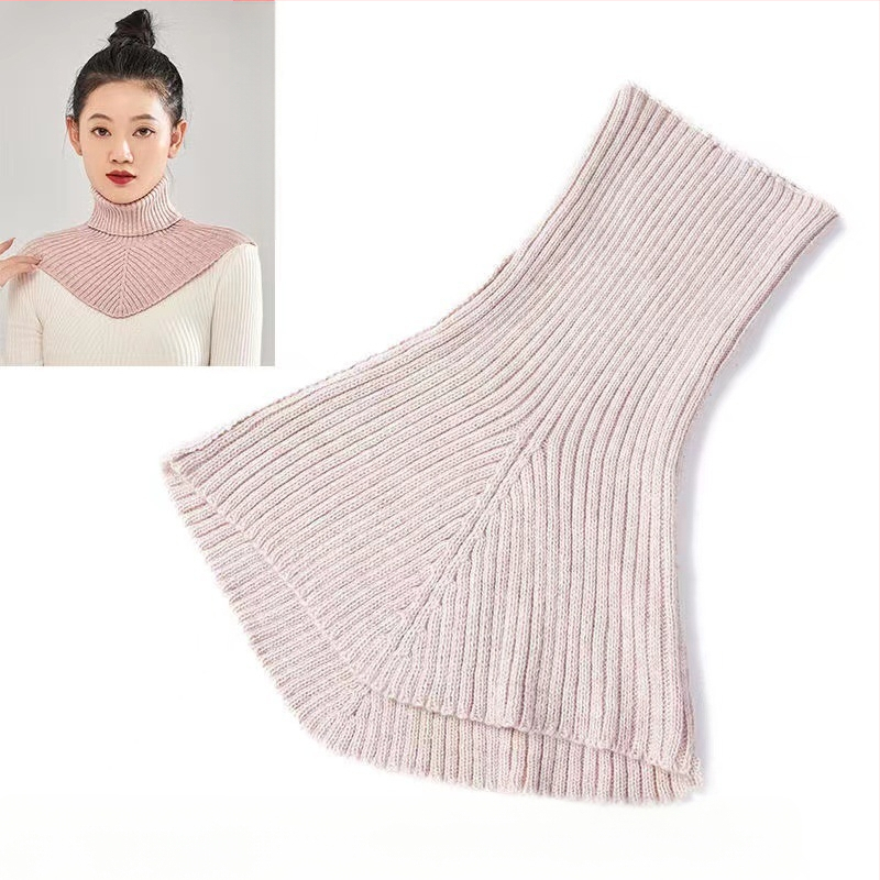 Emakakaela kaelakaitse, kaelavarrukaga kõrge kaelusega kampsun, kootud võltskraega, universaalne naiste võltskraega, sügis- ja talvine kaelakaitsesall, meeste soe külmakaitse