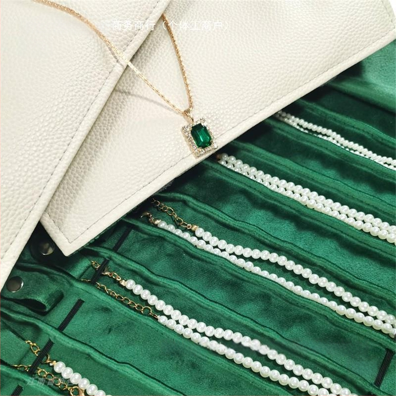 Papuošalų vėrinys su gumine juostele, laikymo krepšys, paroda, nešiojama apyrankė, demonstracinė kolekcija, sulankstomas krepšys, papuošalų krepšys