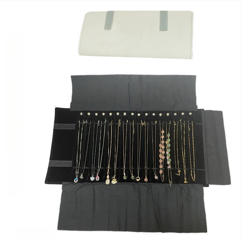 Papuošalų vėrinys su gumine juostele, laikymo krepšys, paroda, nešiojama apyrankė, demonstracinė kolekcija, sulankstomas krepšys, papuošalų krepšys