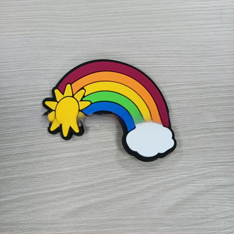 Accesorii populare transfrontaliere pentru plajă, geantă cu gaură de flori, accesorii decorative drăguțe, geantă cu gaură de plajă, cataramă de geantă cu pandantiv