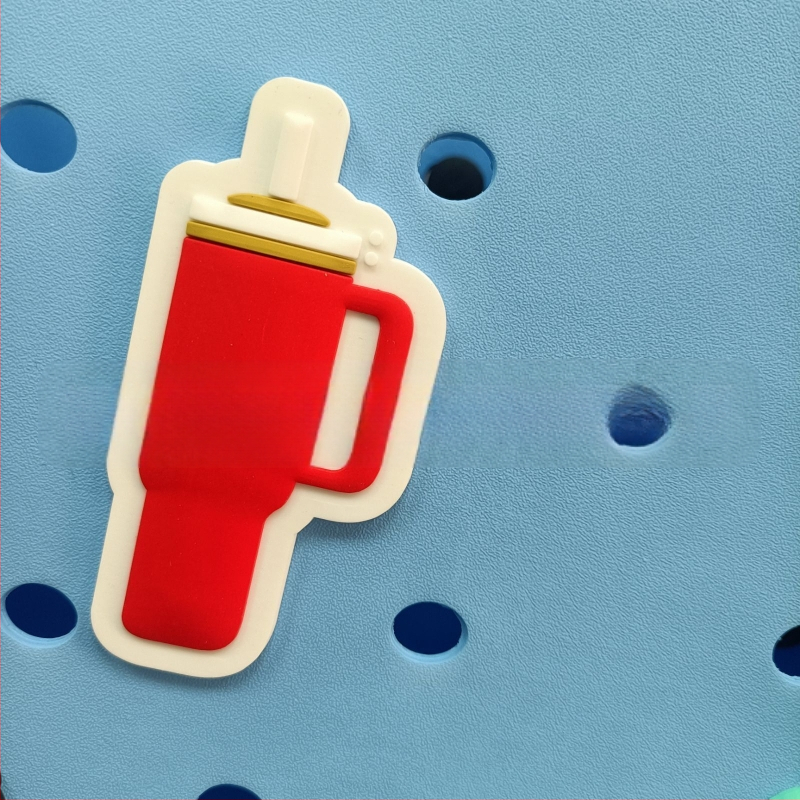 Accesorii populare transfrontaliere pentru plajă, geantă cu gaură de flori, accesorii decorative drăguțe, geantă cu gaură de plajă, cataramă de geantă cu pandantiv