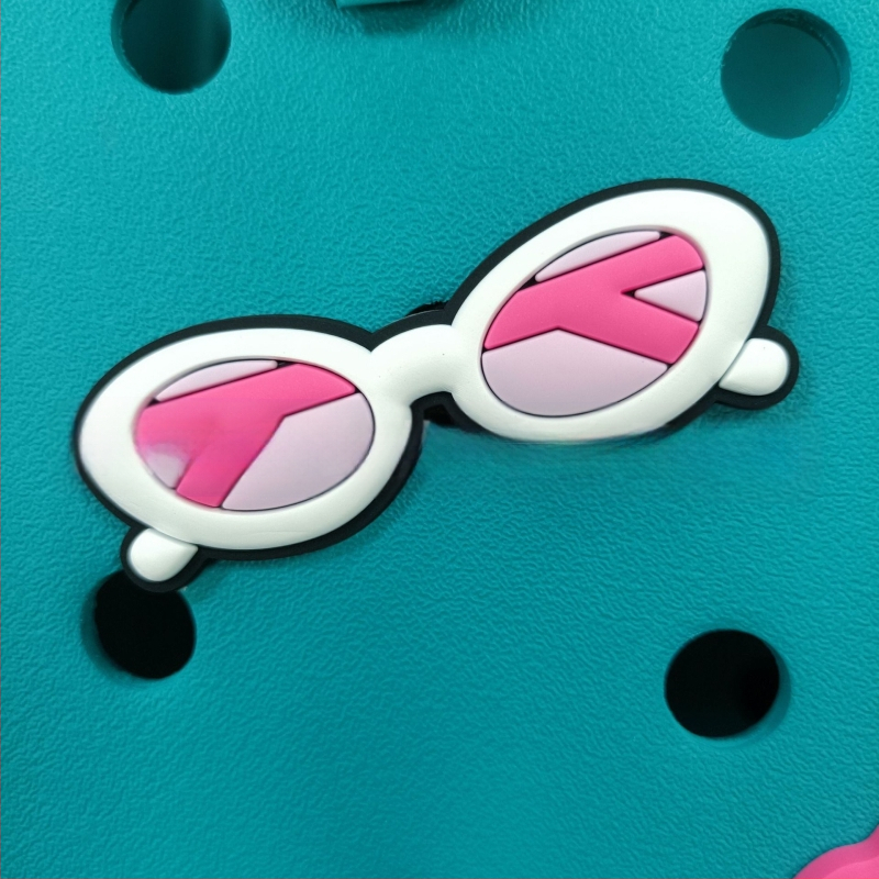 Accesorii populare transfrontaliere pentru plajă, geantă cu gaură de flori, accesorii decorative drăguțe, geantă cu gaură de plajă, cataramă de geantă cu pandantiv