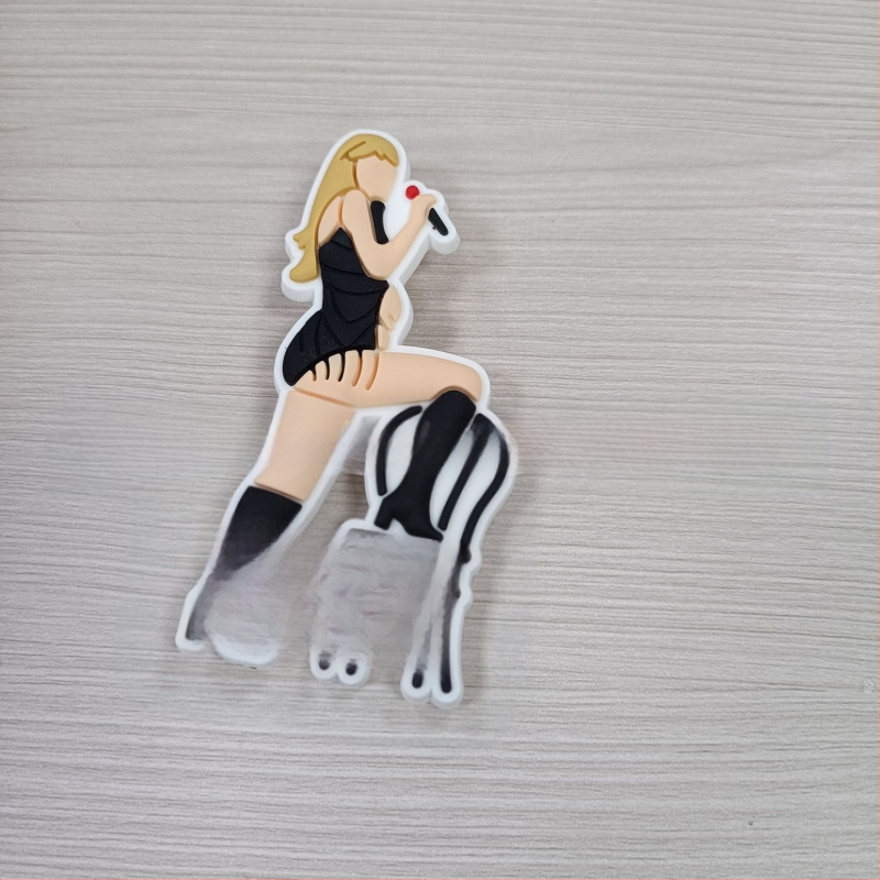 Accesorii populare transfrontaliere pentru plajă, geantă cu gaură de flori, accesorii decorative drăguțe, geantă cu gaură de plajă, cataramă de geantă cu pandantiv