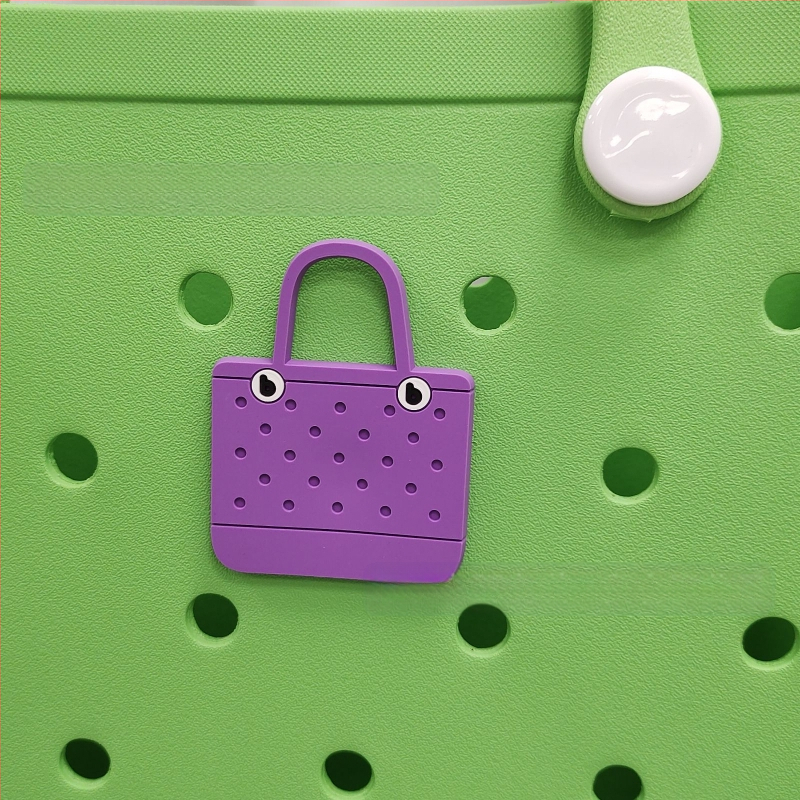 Accesorii populare transfrontaliere pentru plajă, geantă cu gaură de flori, accesorii decorative drăguțe, geantă cu gaură de plajă, cataramă de geantă cu pandantiv