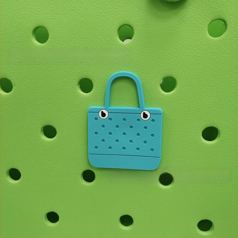 Accesorii populare transfrontaliere pentru plajă, geantă cu gaură de flori, accesorii decorative drăguțe, geantă cu gaură de plajă, cataramă de geantă cu pandantiv