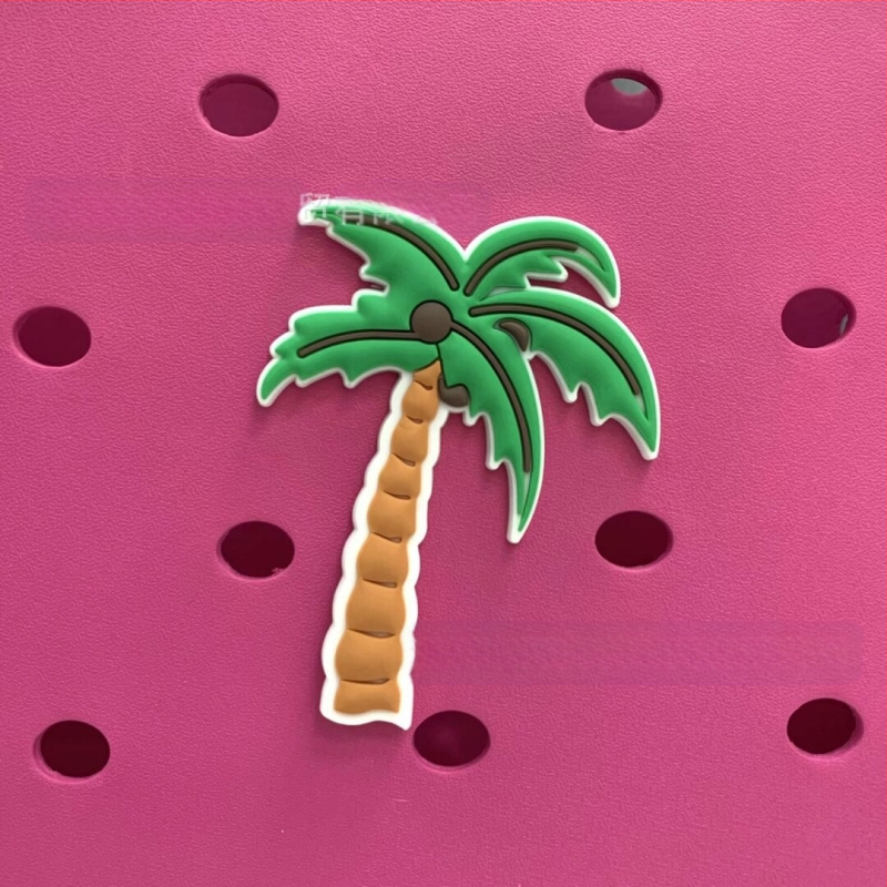 Accesorii populare transfrontaliere pentru plajă, geantă cu gaură de flori, accesorii decorative drăguțe, geantă cu gaură de plajă, cataramă de geantă cu pandantiv