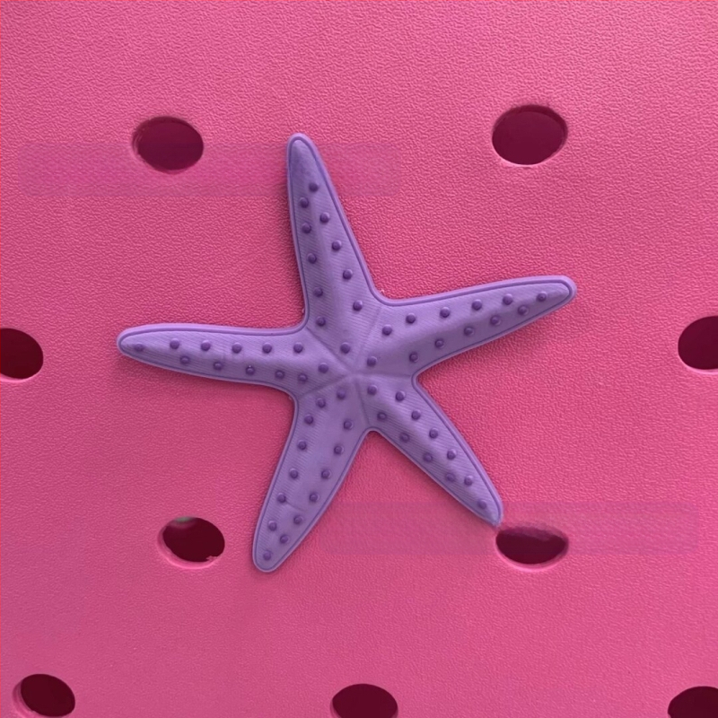 Accesorii populare transfrontaliere pentru plajă, geantă cu gaură de flori, accesorii decorative drăguțe, geantă cu gaură de plajă, cataramă de geantă cu pandantiv