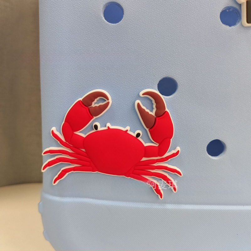 Accesorii populare transfrontaliere pentru plajă, geantă cu gaură de flori, accesorii decorative drăguțe, geantă cu gaură de plajă, cataramă de geantă cu pandantiv