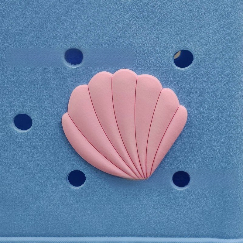 Accesorii populare transfrontaliere pentru plajă, geantă cu gaură de flori, accesorii decorative drăguțe, geantă cu gaură de plajă, cataramă de geantă cu pandantiv