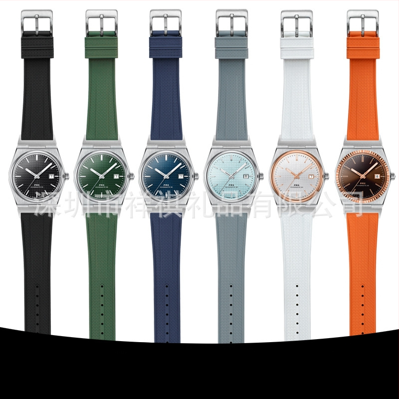 За PRX Super Player Series двоен адаптер за превключватели, флуорен каучук, прахоустойчива каишка, изпъкнала 12 мм каишка, мъжка