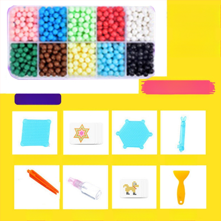 Mărgele magice cu ceață de apă, jucării cu mărgele lipicioase cu apă, potrivite pentru băieți și fete, jucării educaționale creative lucrate manual, DIY