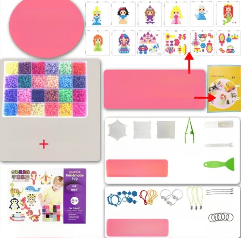 Mărgele magice cu ceață de apă, jucării cu mărgele lipicioase cu apă, potrivite pentru băieți și fete, jucării educaționale creative lucrate manual, DIY