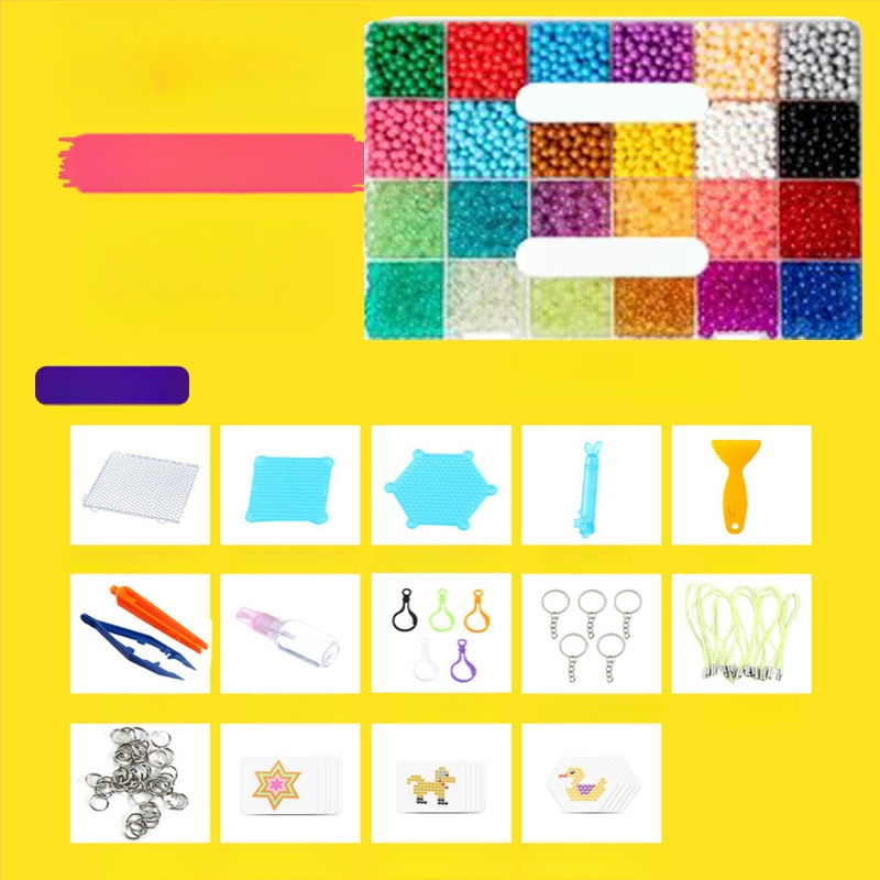 Mărgele magice cu ceață de apă, jucării cu mărgele lipicioase cu apă, potrivite pentru băieți și fete, jucării educaționale creative lucrate manual, DIY