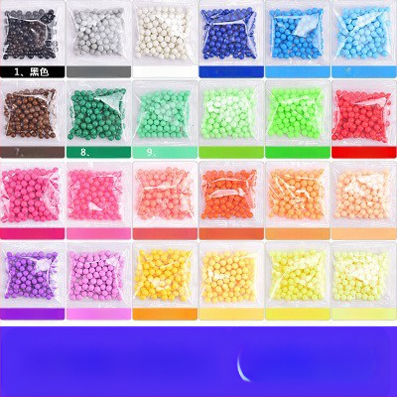 Mărgele magice cu ceață de apă, jucării cu mărgele lipicioase cu apă, potrivite pentru băieți și fete, jucării educaționale creative lucrate manual, DIY