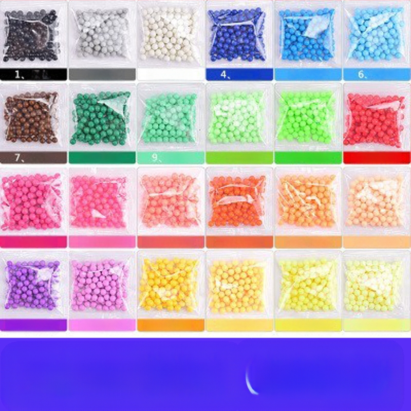 Mărgele magice cu ceață de apă, jucării cu mărgele lipicioase cu apă, potrivite pentru băieți și fete, jucării educaționale creative lucrate manual, DIY