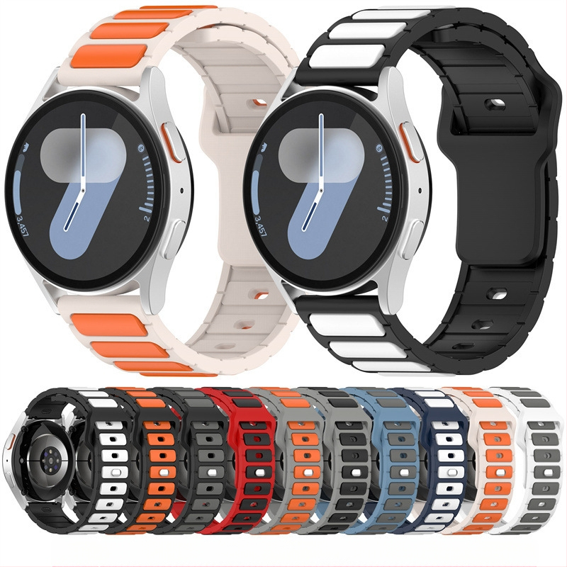 Samsung Huawei kétszínű szíj Jiaming Xiaomi Gao Chi Hua Mi Glory Univerzális 20/22MM Lapos I-fejű