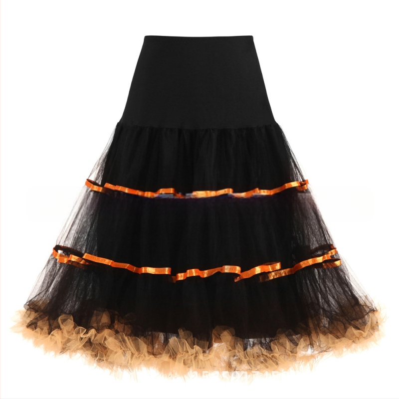 Nauja baleto šurmulio „Rock Ball“ vestuvinė suknelė be kaulų, apatinis sijonas su nėriniuotu aukšto juosmens sijonu