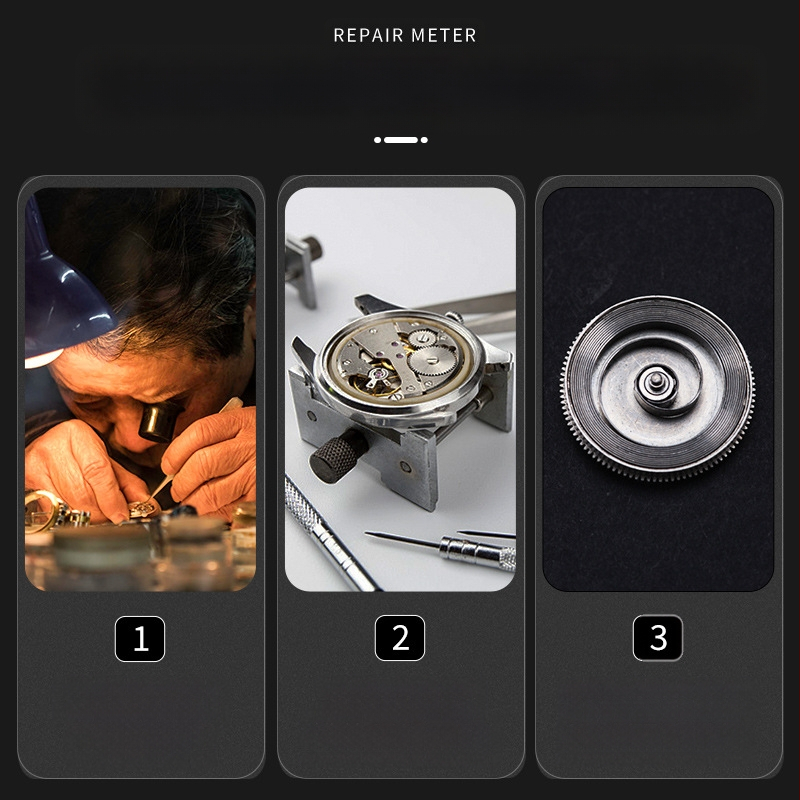 Kellaparanduse tööriist Professionaalne kellaparanduse press Mähise pressi tööriist Kellamähise remondi tööriist