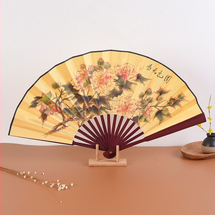 Ανεμιστήρας Προσαρμοσμένος Πτυσσόμενος Ανεμιστήρας Qingming Shanghe Σχήμα Κινέζικου Στυλ Εξαιρετικός Ανεμιστήρας Μεταξωτού Υφάσματος Διαφήμιση Αντίκες Ανεμιστήρας Χονδρική