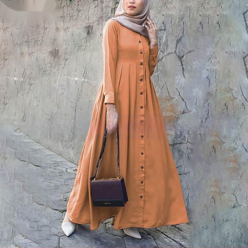 Új, 2020 őszi európai és amerikai külkereskedelmi ellátású, elegáns női, magas derekú, A-vonalú szoknyás ruha, közvetlen gyári értékesítéssel