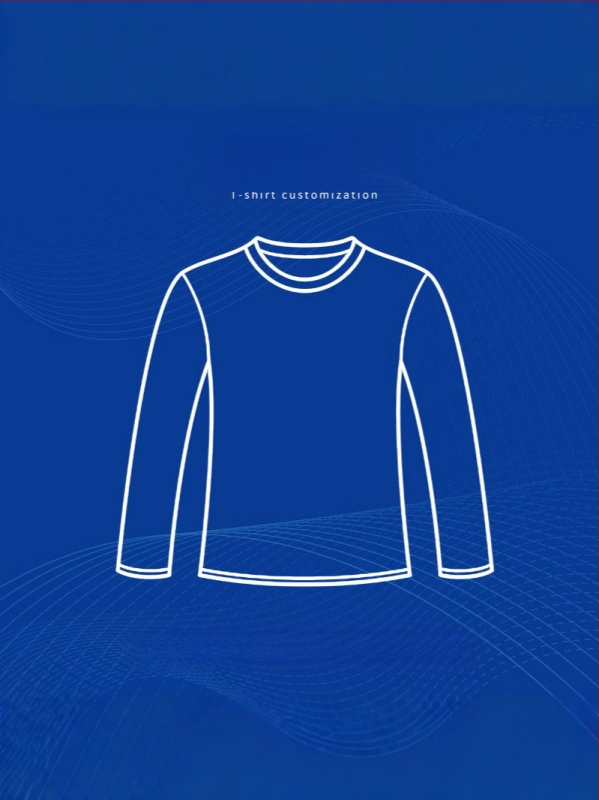 Póló, egyedi nyomtatású logó, határokon átnyúló export, női tavaszi hosszú ujjú pulóver, kerek nyakú, hétköznapi póló, felsőrész, feldolgozás és testreszabás