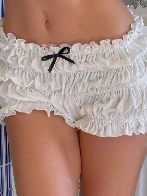 Uus ühevärviline Spice Girlsi ujumistrikoo, naistele mõeldud seksikas topp, kõrge vöökohaga plisseeritud bokserid