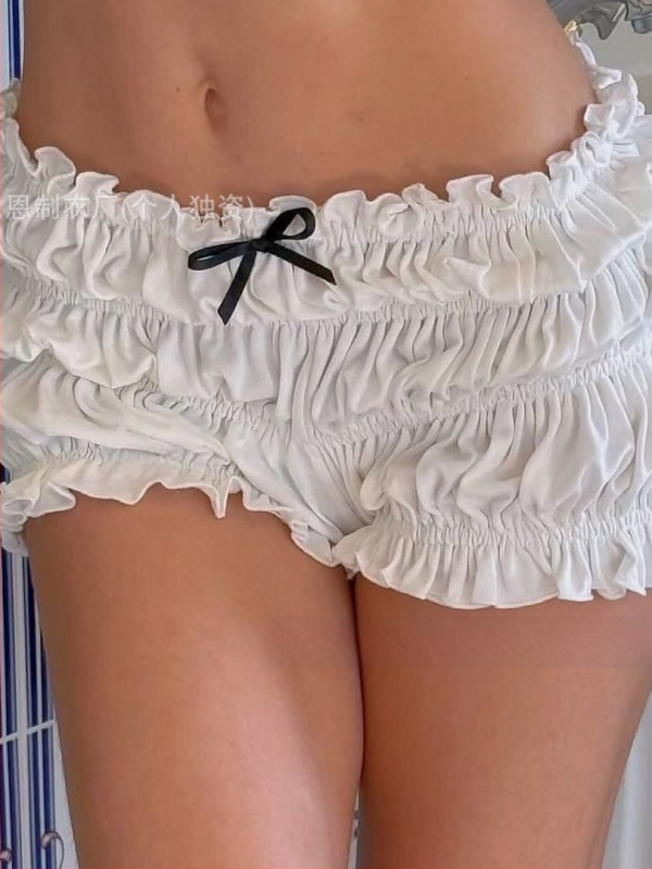 Uus ühevärviline Spice Girlsi ujumistrikoo, naistele mõeldud seksikas topp, kõrge vöökohaga plisseeritud bokserid