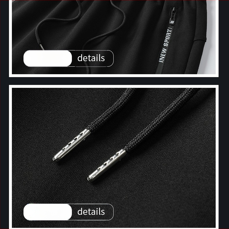 Sügisesteks välistingimustes sportimiseks mõeldud trendikad universaalsed pluss-suuruses lahtised Hiina puuvillast meeste vabaajapüksid