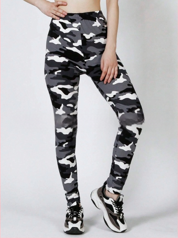 2024-es divatos felsőruházati leggings mintás női rugalmas, karcsúsító, bokáig érő nadrág