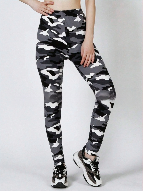 2024-es divatos felsőruházati leggings mintás női rugalmas, karcsúsító, bokáig érő nadrág