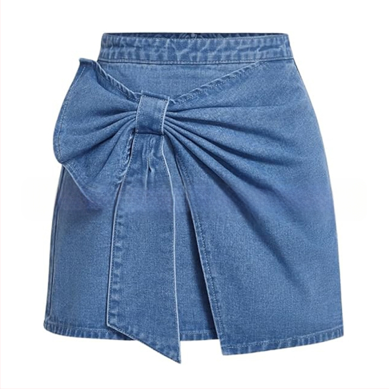 Női farmerszoknya, Trendi márka, Divatos női farmerfelsők, Retro kopott, mosott ruha, Szuper rövidnadrág