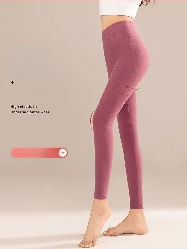 Őszi és téli sokoldalú, kétoldalas, meleg bársony leggings, magas derekú, női hasösszehúzó, csípőemelő, karcsúsító, kényelmes hosszú alsónadrág