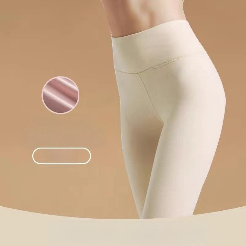 Őszi és téli sokoldalú, kétoldalas, meleg bársony leggings, magas derekú, női hasösszehúzó, csípőemelő, karcsúsító, kényelmes hosszú alsónadrág