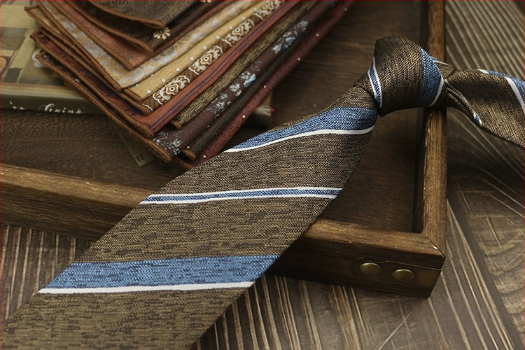 Színes 8 cm-es nyakkendő Férfi üzleti retró öltöny kiegészítők Esküvői műsorszóró mindennapi viselet ruha munkagallér