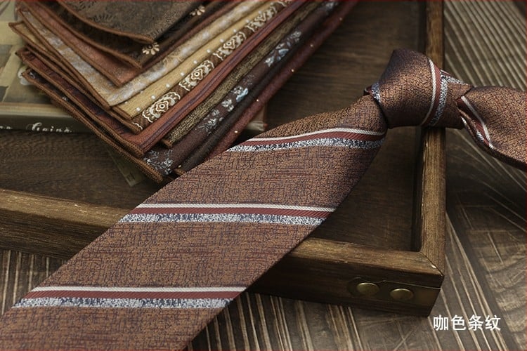 Színes 8 cm-es nyakkendő Férfi üzleti retró öltöny kiegészítők Esküvői műsorszóró mindennapi viselet ruha munkagallér