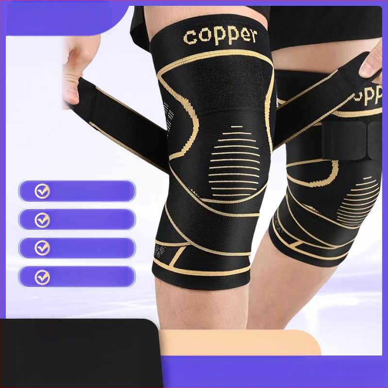 Rézion térdvédő sport térdvédő lovaglás hegymászás kosárlabda lélegző térdvédő gyűrű kompressziós pánt térdvédő védő