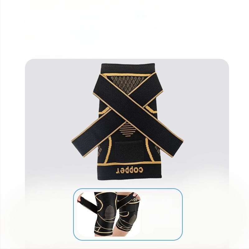 Rézion térdvédő sport térdvédő lovaglás hegymászás kosárlabda lélegző térdvédő gyűrű kompressziós pánt térdvédő védő