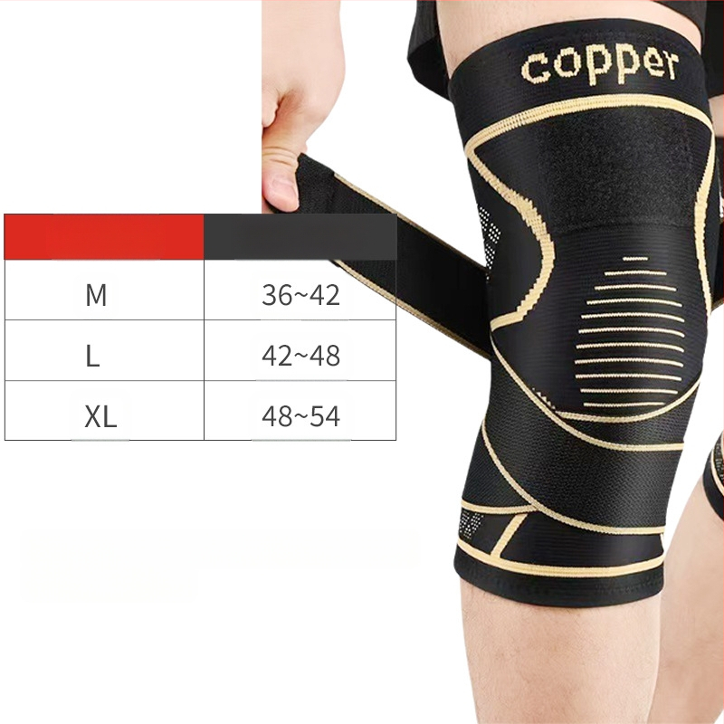 Rézion térdvédő sport térdvédő lovaglás hegymászás kosárlabda lélegző térdvédő gyűrű kompressziós pánt térdvédő védő