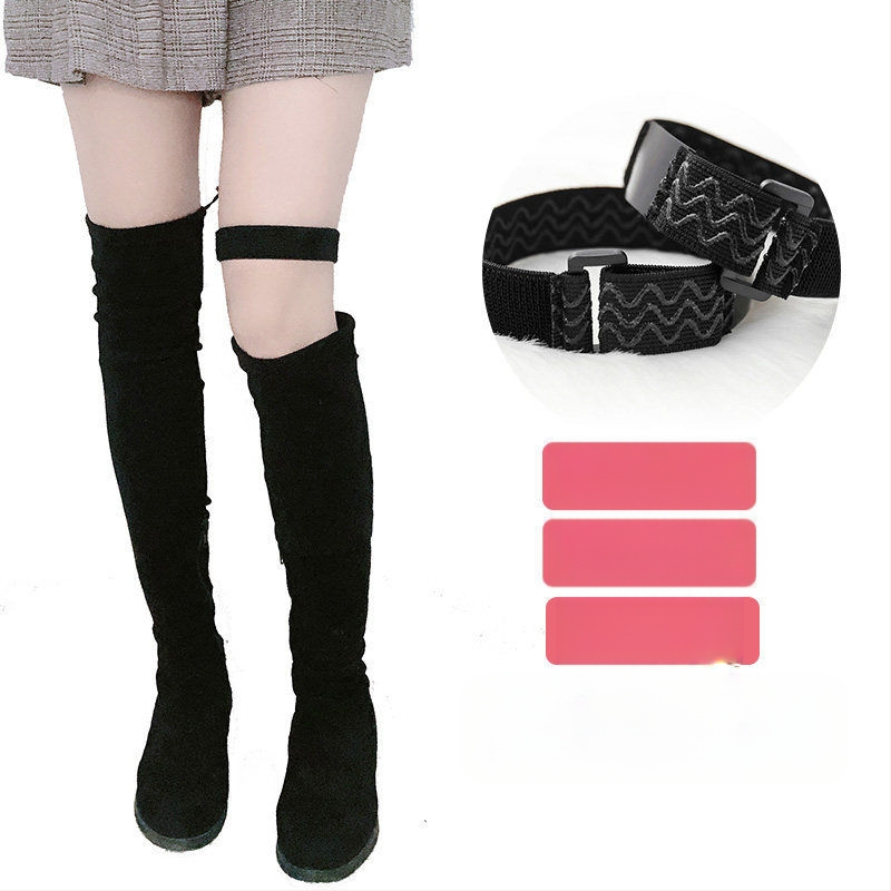 Kukkumisvastaste takjapaeltega pikad saapad, poolrihmadega sukad, libisemisvastaste üle põlve ulatuvate rihmadega kõrged saapad