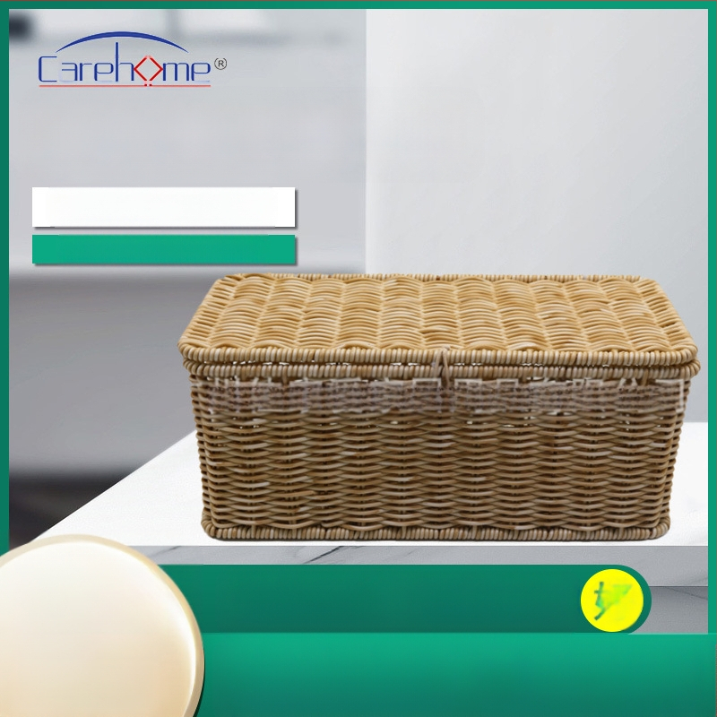 Guangzhou gyártó irodai íróasztal kábeltároló doboz utánzat rattan szőtt aljzat szalag doboz adatkábel rejtett tárolódoboz