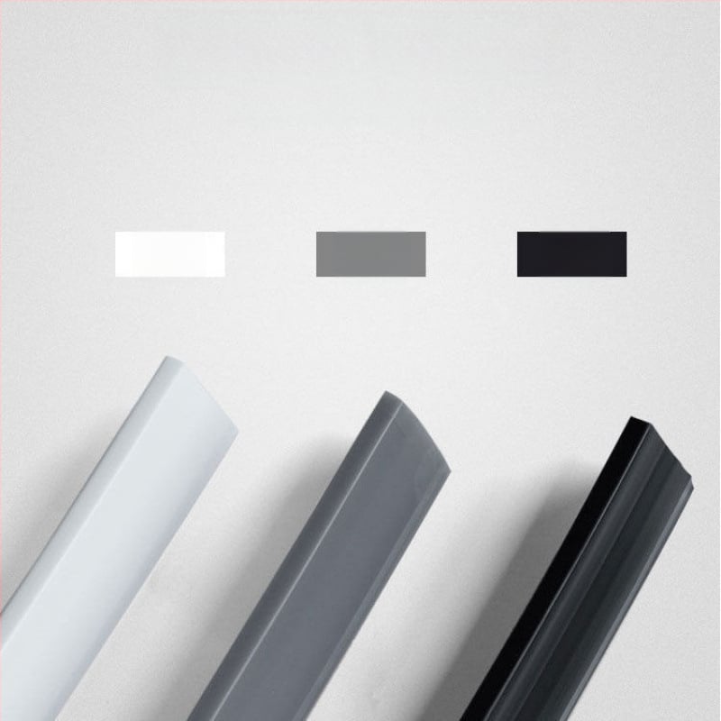 Εύκαμπτο φράγμα νερού μπάνιου με εύκαμπτο φράγμα νερού για τουαλέτα και ντους, διαχωριστικό δαπέδου από σιλικόνη