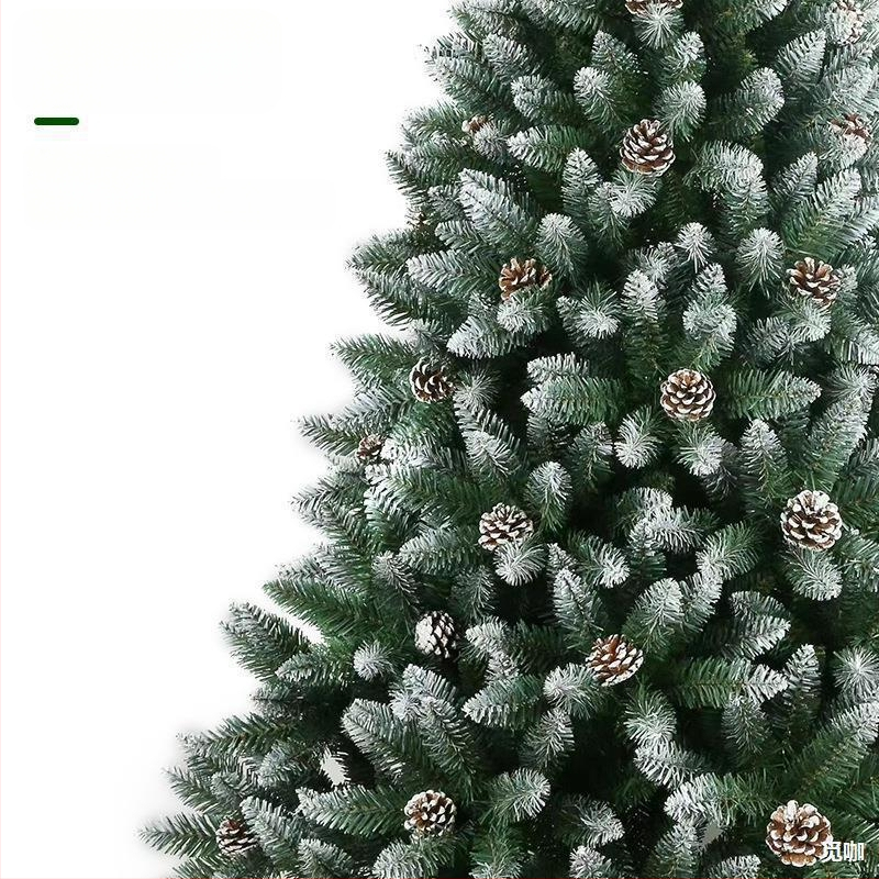 Χριστουγεννιάτικο δέντρο με μυτερή επίπεδη κεφαλή PVC με σπρέι, λευκό χριστουγεννιάτικο δέντρο με κόκκινο κώνο, χριστουγεννιάτικο δέντρο με κρύσταλλα, στολίδια δαπέδου από κουκουνάρι