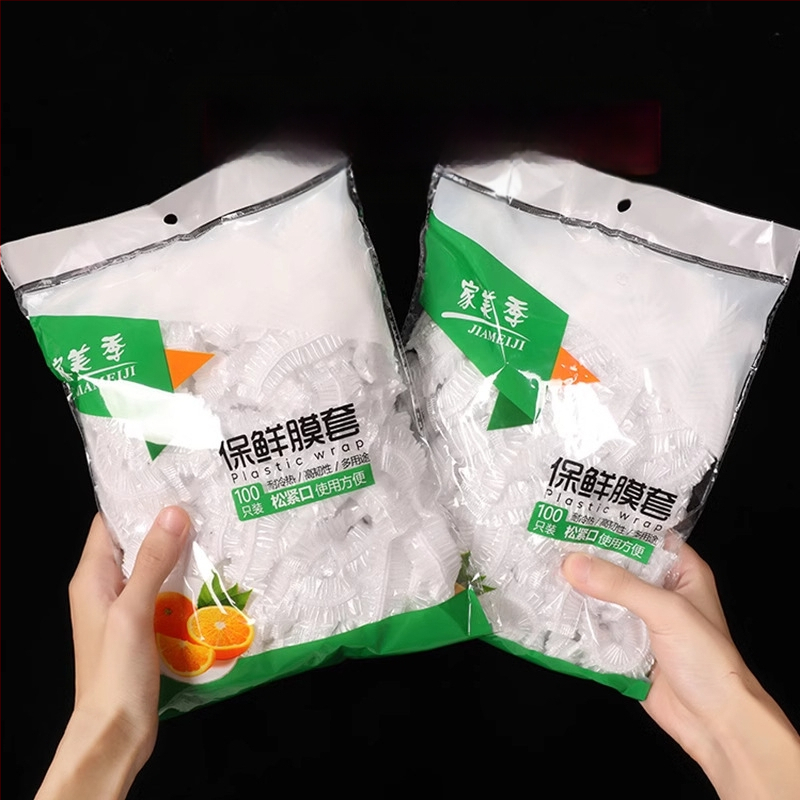 Plastikinė plėvelė, sutirštinta vienkartinė šviežio laikymo maišelio dulkėms atspari likusių ryžių dubenėlio danga