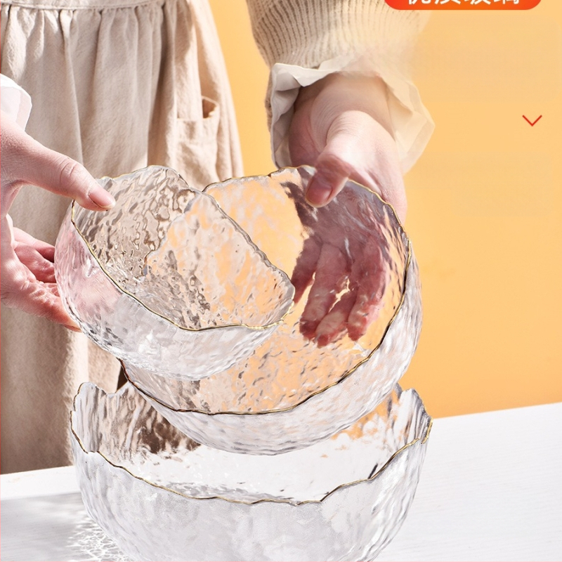 Kristályüveg gyümölcstányér, akadálymentesített luxus otthoni nappali dohányzóasztal, cukorkakiállítási tányérkosár, salátástál 2025 új gyümölcstányér