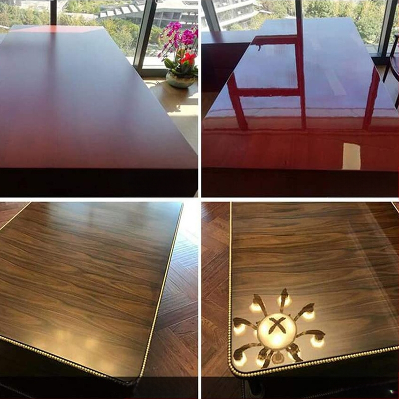Läbipaistev mööblikile kaitsekile isekleepuv marmorist kohvilaua lauaplaat täispuidust kile kriimustuskindel, kulumiskindel ja vastupidav