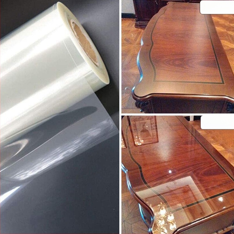 Läbipaistev mööblikile kaitsekile isekleepuv marmorist kohvilaua lauaplaat täispuidust kile kriimustuskindel, kulumiskindel ja vastupidav