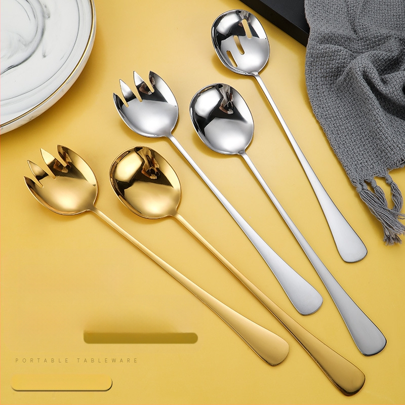 Nerūdijančio plieno indai, šaukštas, bufetas, viešas, ilgesni indai, šaukštas, namų apyvokos reikmenys, viešbutis, viešas šaukštas, salotos, šaukštas, salotos, šakutė