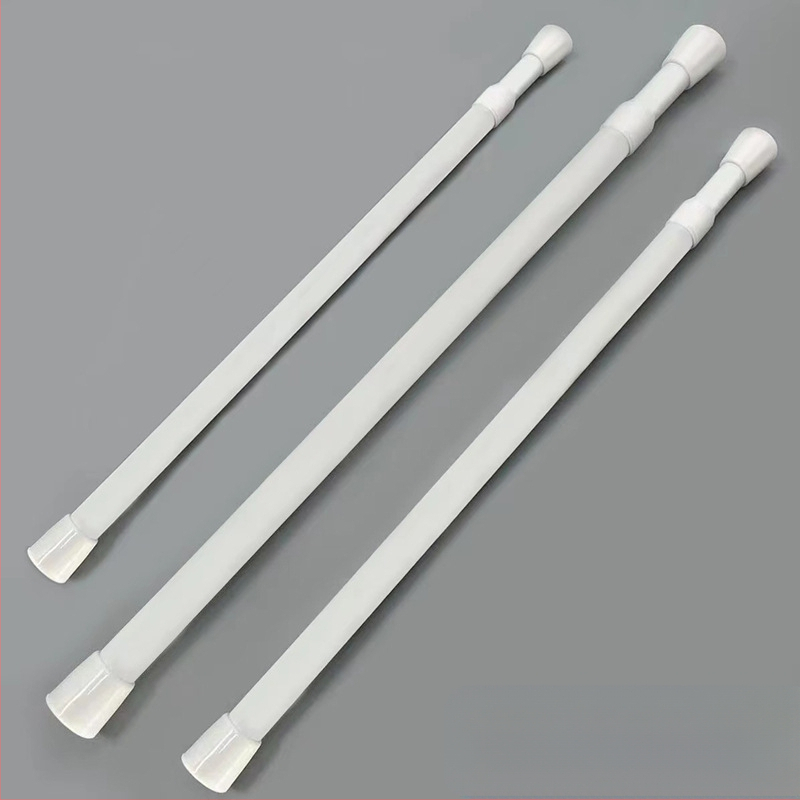 Drabužių spintos petnešos užuolaidų strypas tualeto durų užuolaidos susitraukiantys drabužiai pakabinamas rankšluostis drabužių pakabinimo strypas